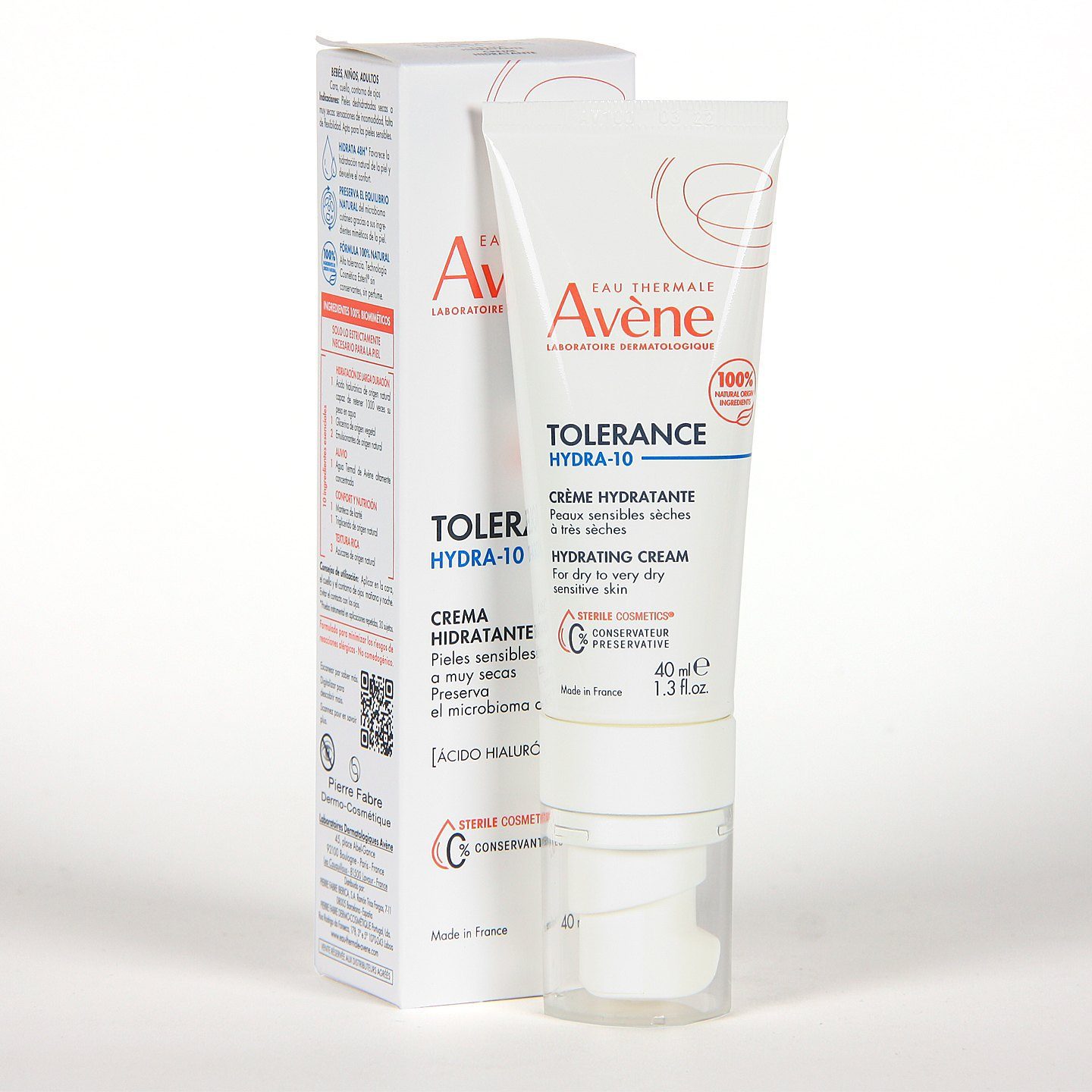 AVENE Tolerance HYDRA-10 Crema hidratante 40ml