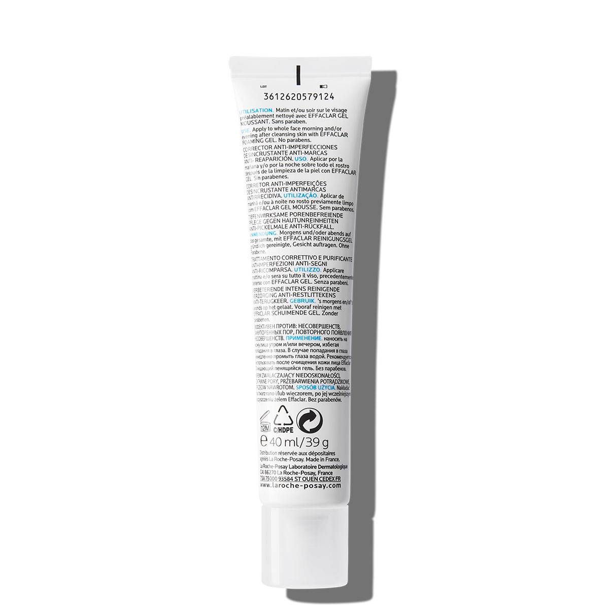 La Roche-posay Effaclar Duo TTO Corrector Desincrustante 30 Ml - Imagen 2