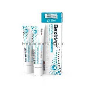 Bexident encías uso diario pasta dentífrica 2x25 ml
