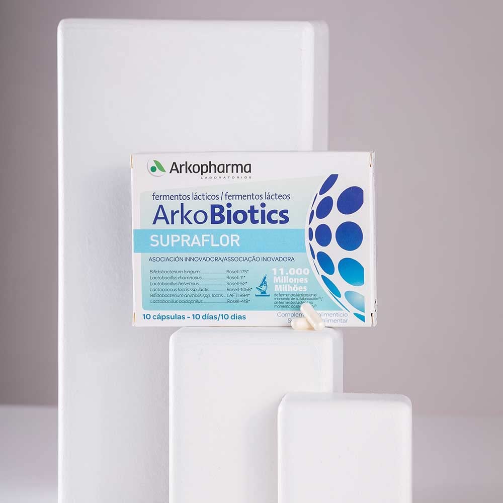 Arkopharma Arkobiotics Supraflor - 10 Cápsulas - Imagen 3