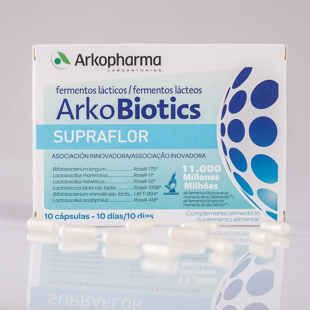 Arkopharma Arkobiotics Supraflor - 10 Cápsulas - Imagen 4