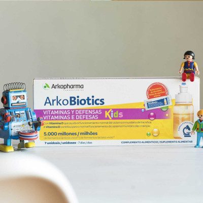 Arkopharma Arkobiotics Vitaminas Y Defensas Niños 12 Vit. Y 7 Min. - 7 Dosis - Imagen 2