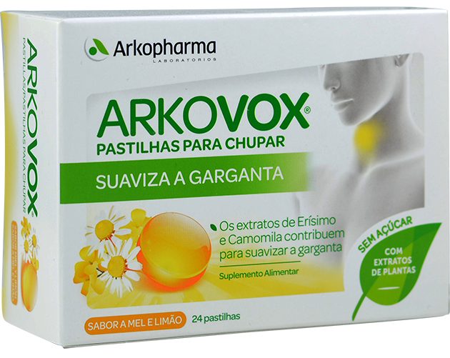 Arkopharma Arkovox Miel-limón - 24 Pastillas