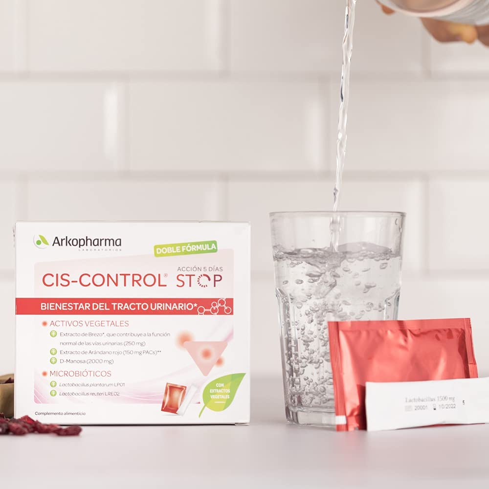 Arkopharma Cis-control Stop Con Probióticos - 10 Sobres + 5 Sticks - Imagen 3