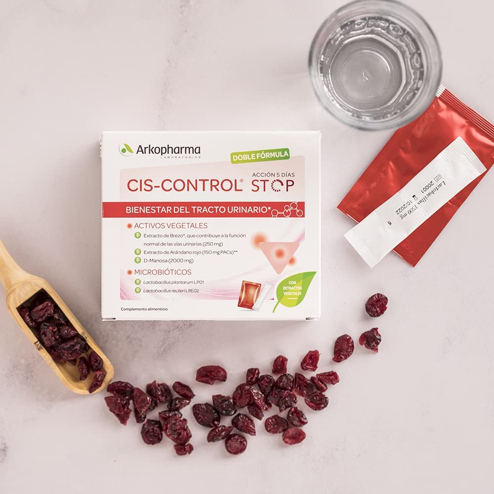 Arkopharma Cis-control Stop Con Probióticos - 10 Sobres + 5 Sticks - Imagen 4