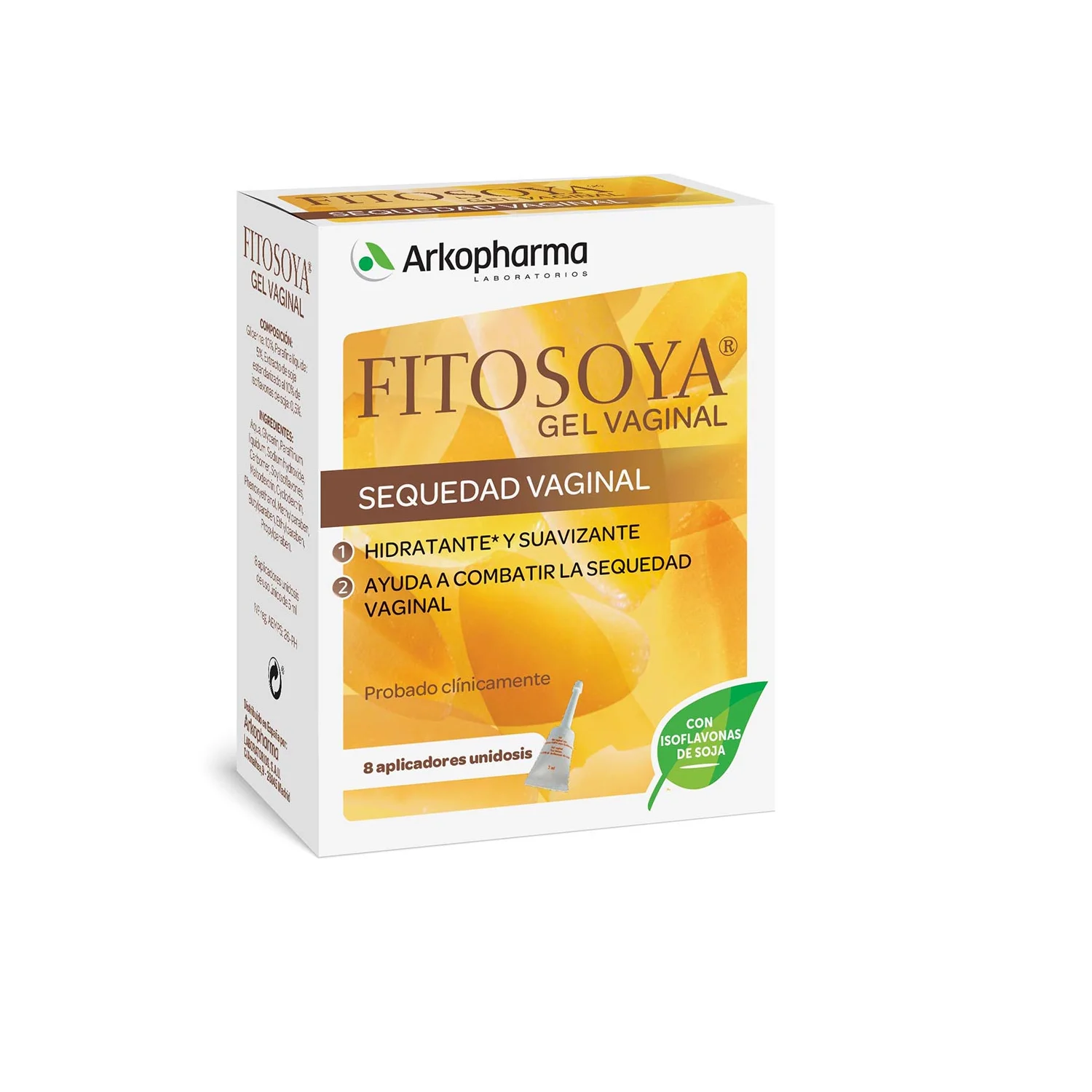 Arkopharma Fitosoya Gel Vaginal - 8 Unidosis X 5 Ml