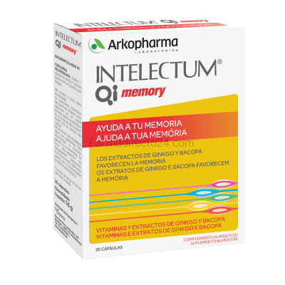 Arkopharma Intelectum Memory - 30 Cápsulas