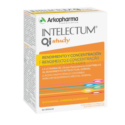Arkopharma Intelectum Study - 30 Cápsulas