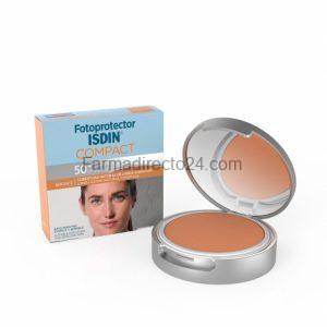 Fotoprotector Isdin Compact Bronce SPF 50+ 10 gramos