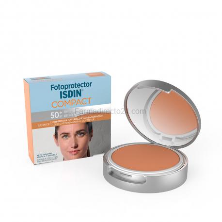 Fotoprotector Isdin Compact Bronce SPF 50+ 10 gramos