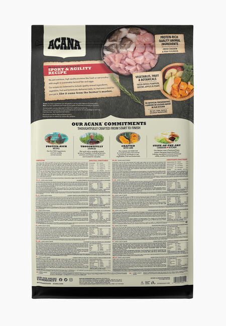 Acana Sport Agility 17kg - Imagen 2