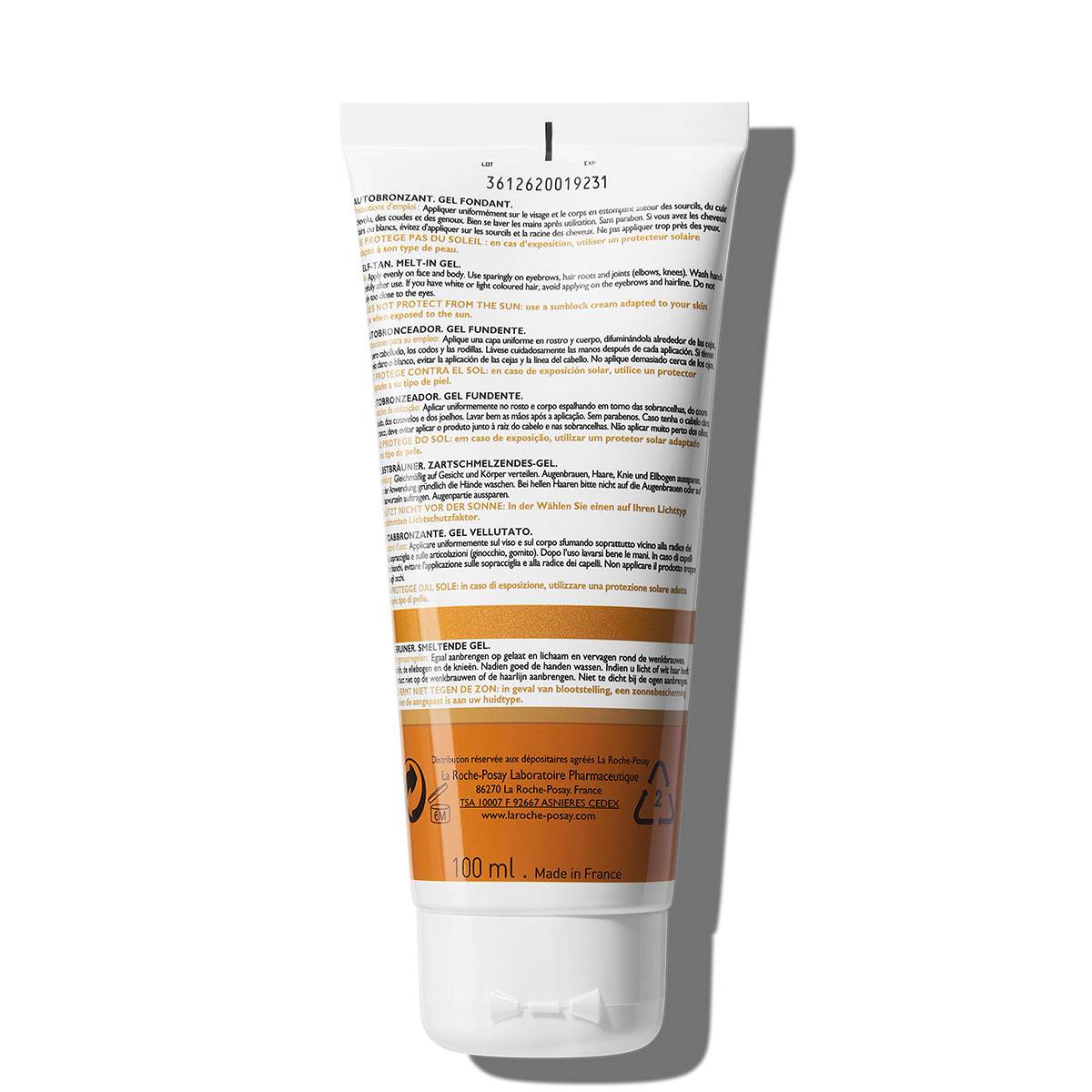 La Roche Posay Autohelios Gel-crema Autobronceador 100 Ml - Imagen 2