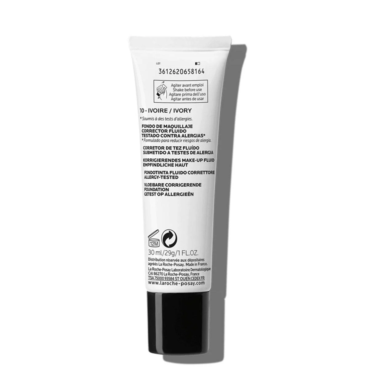 La Roche Posay Toleriane Fondo De Tono Corrector Fluido La Roch Nº 15 Doré 30 Ml - Imagen 2