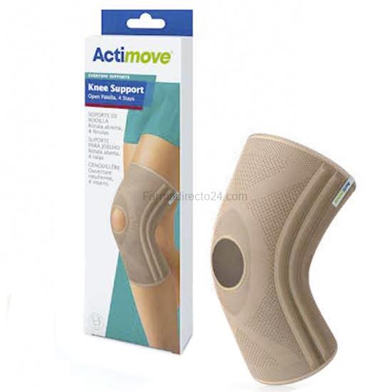 Actimove Rodillera elástica rótula abierta T-L