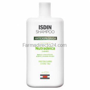 Isdin Nutradeica champú anticaspa grasa 400 ml
