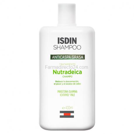 Isdin Nutradeica champú anticaspa grasa 400 ml