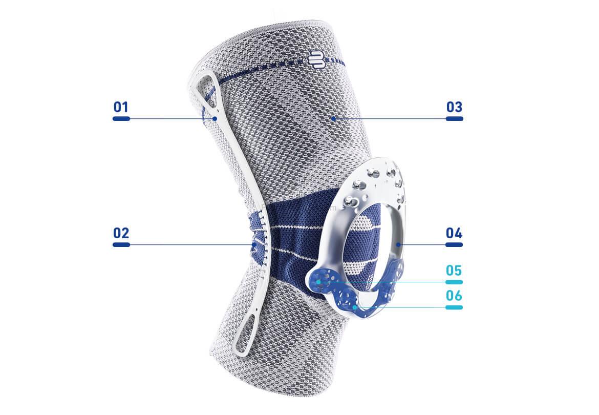 Bauerfeind GenuTrain rodillera T-6 - Imagen 2