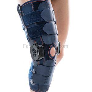 Orliman rodillera de neopreno con control flexo-extensión larga T-1 (Ref. 4113)