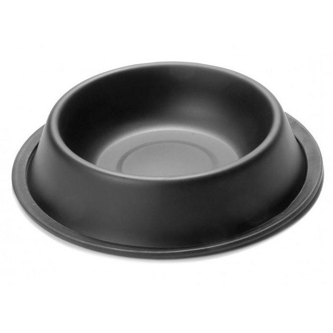 Record Comedero Acero Inox Black Line