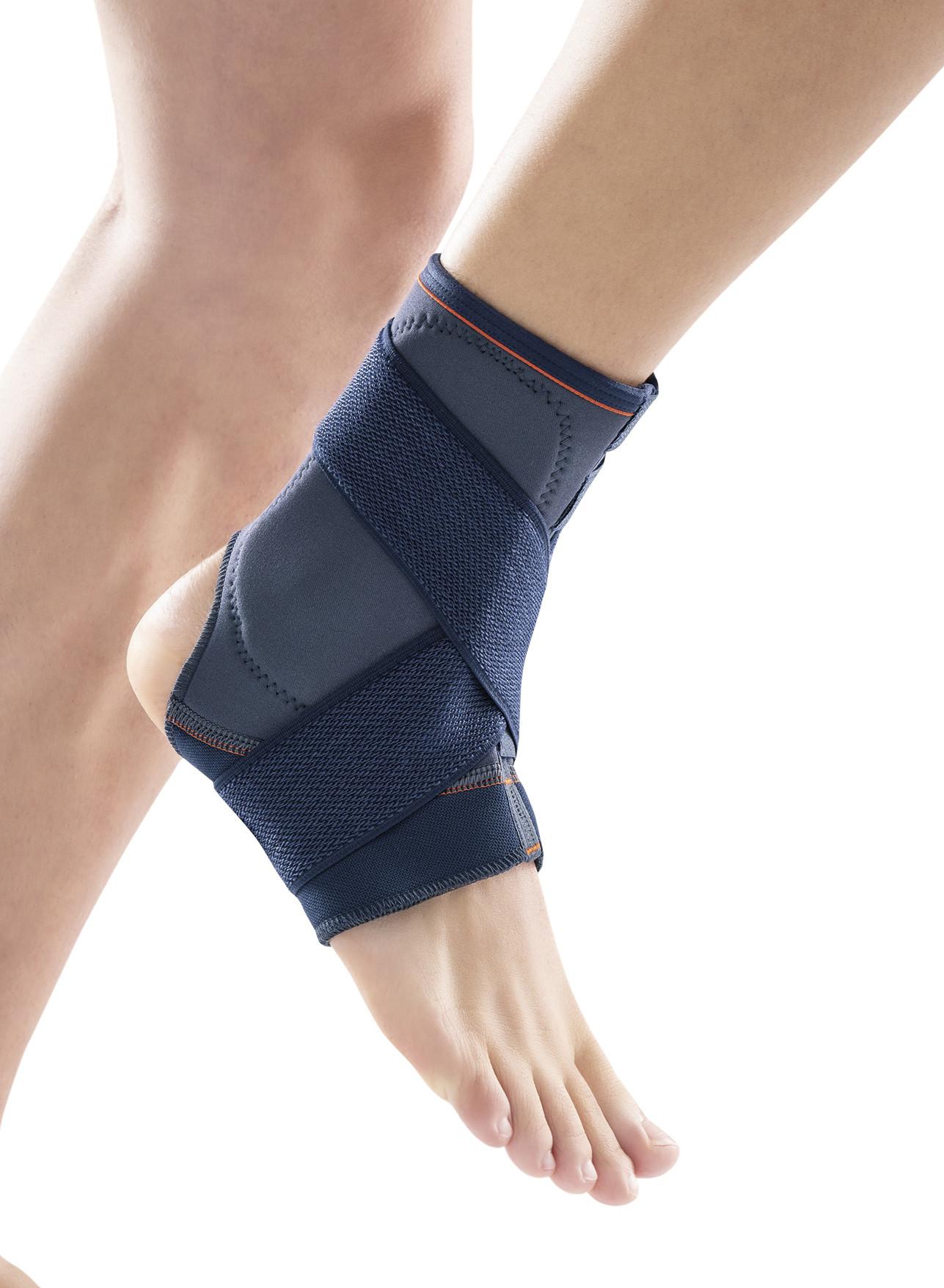 Orliman tobillera de neopreno con placas de termoplástico T-6 (Ref. 4404)