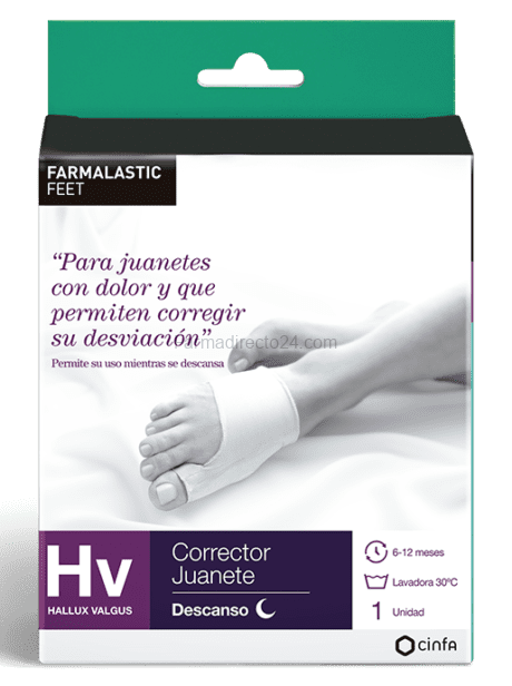 Farmalastic corrector nocturno de juanetes T-G