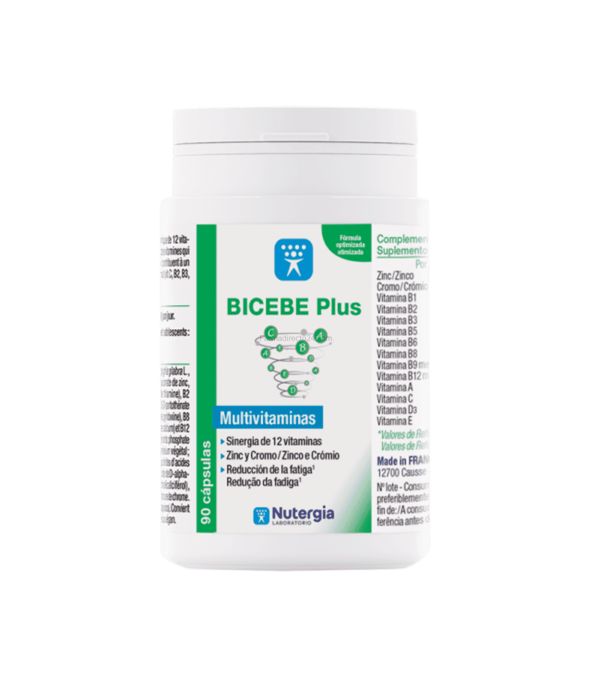 Bicebe Plus 90 cápsulas Nutergia