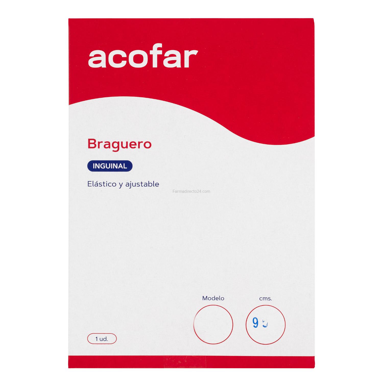 Acofar braguero inguinal derecho T-105 cm