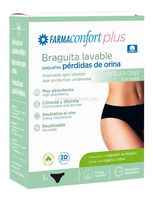 Farmaconfort plus braguitas cintura baja T-XL