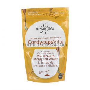 Hifas da Terra Cordyceps vital polvo 100 gramos