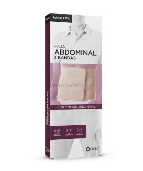Farmalastic faja abdominal 3 bandas T-G