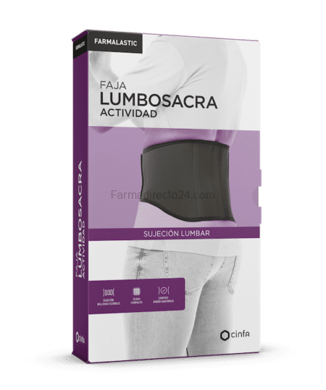 Farmalastic faja lumbosacra actividad T-G