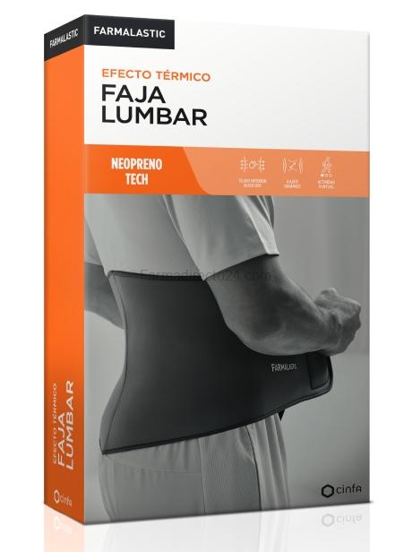 Farmalastic faja lumbar de neopreno T-L