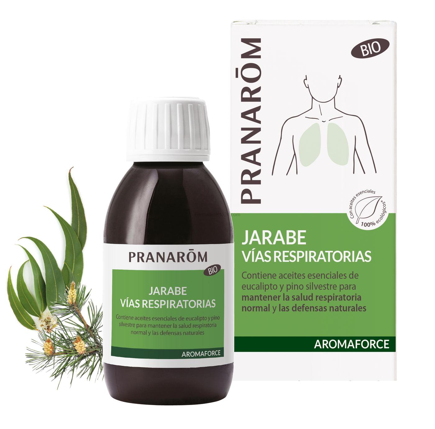 Pranarom Aromaforce Bio jarabe vías respiratorias 150 ml