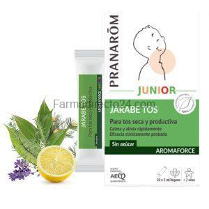 Pranarom Aromaforce junior tos 20 sobres