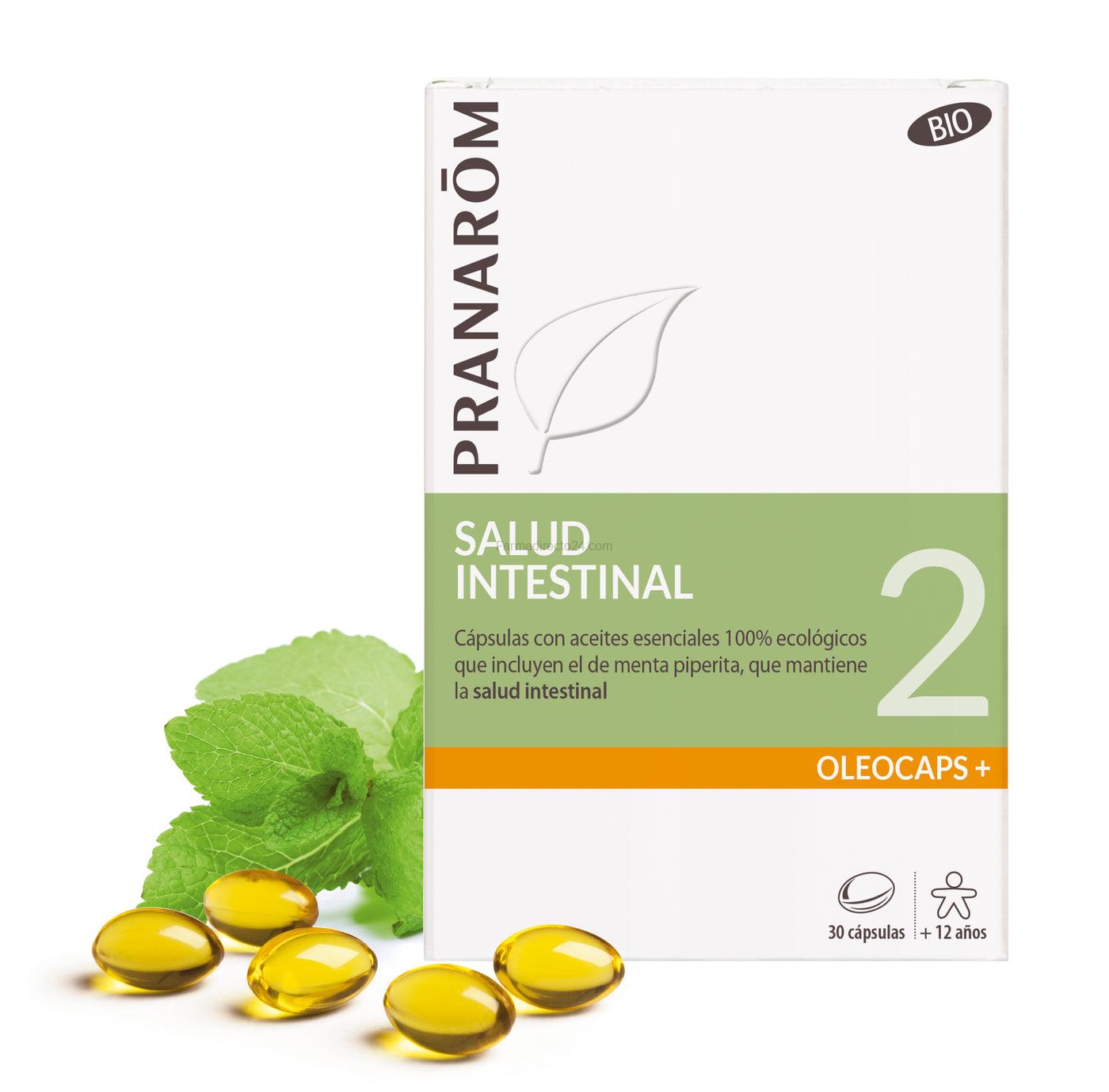 Pranarom Oleocaps 2 salud intestinal 30 cápsulas
