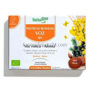 Herbalgem pastillas blandas voz 24 pastillas