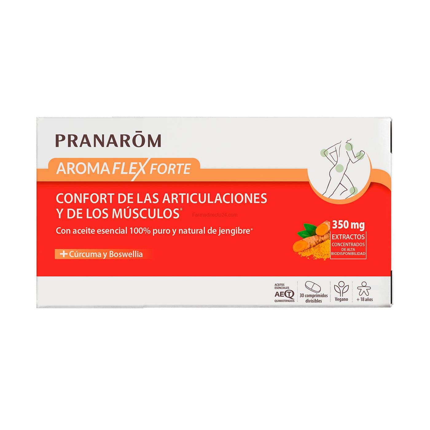 Pranarom Aromalgic Aromaflex forte 30 cápsulas