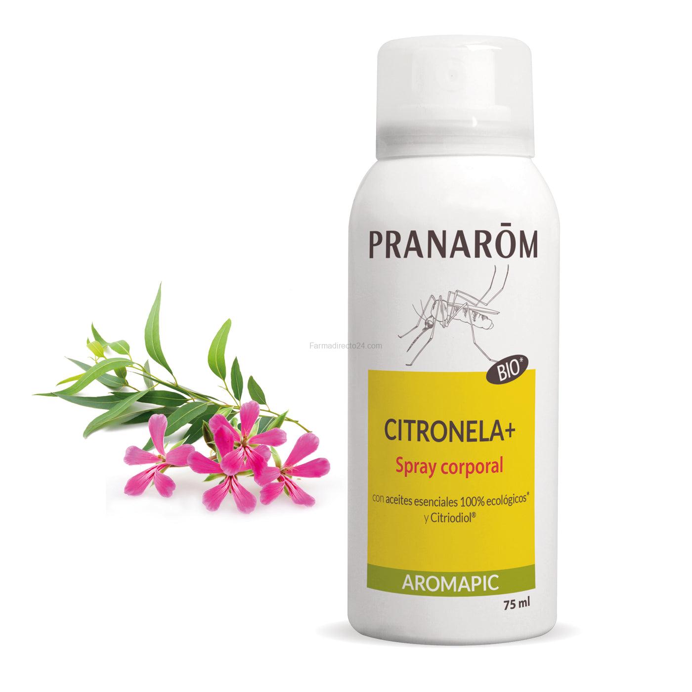 Pranarom spray cuerpo citronela+ 75 ml