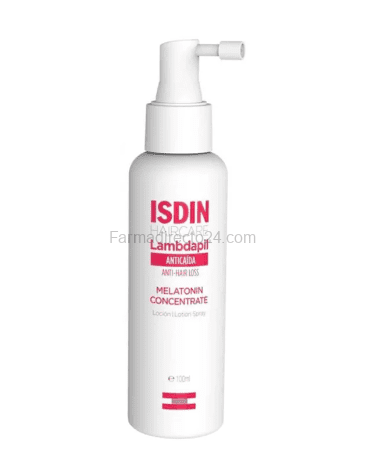Isdin haircare Lambdapil anticaida melatonin concentrate loción spray 100 ml