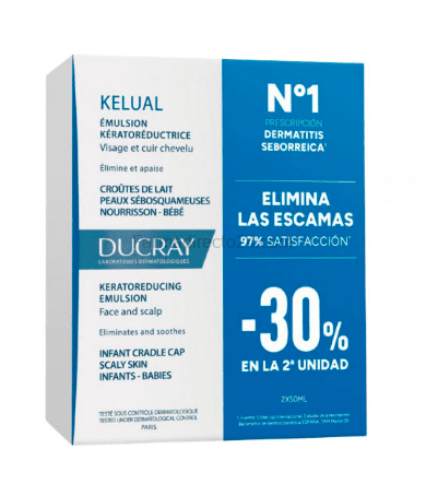 Duplo Ducray Kelual emulsión costra lactea 50 ml