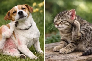 Como tratar la piel atopica en perros y gatos